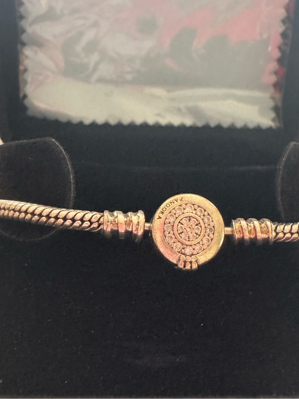 Pandora Moments Sparkling crown  Bracelet
